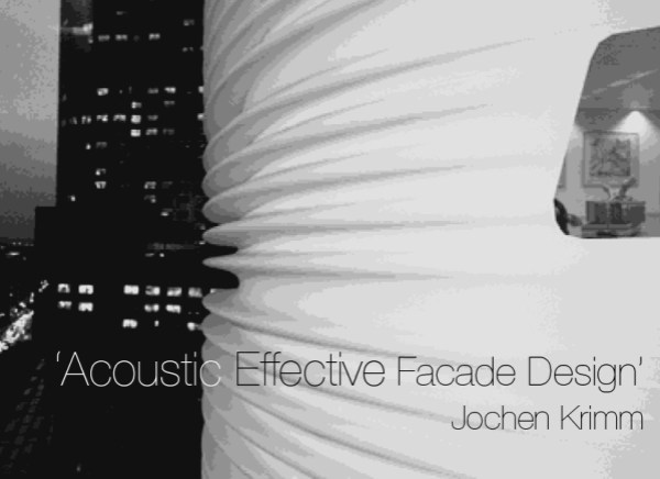 Acoustic effective Facade design | facadeworld