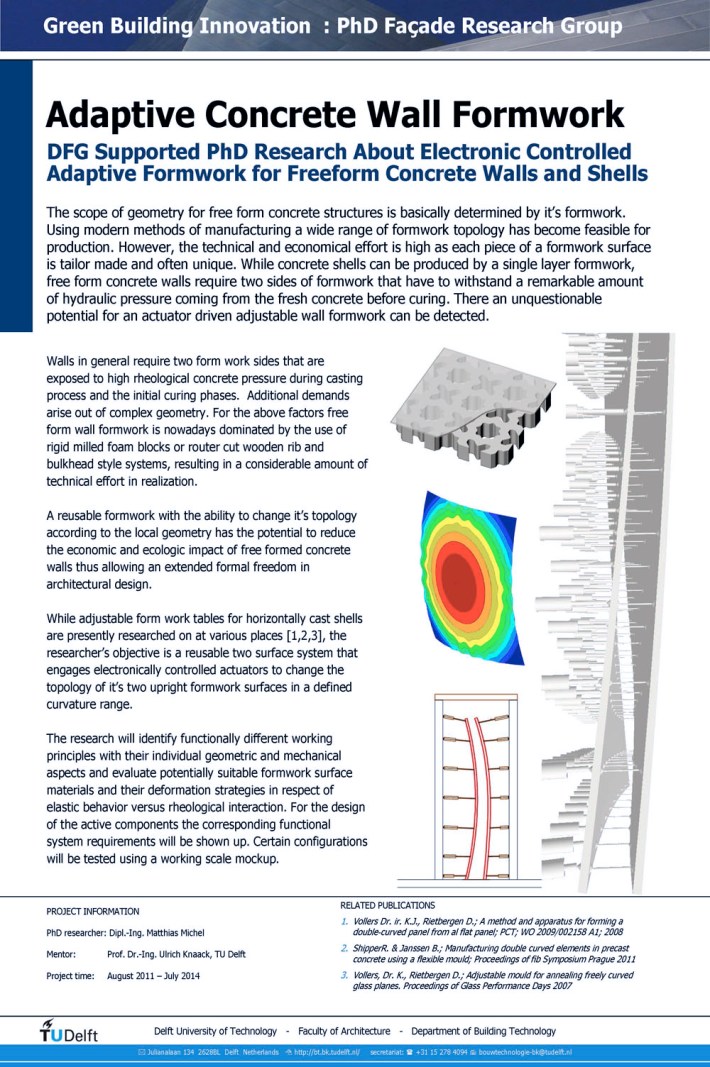 Adaptive Concrete Wall Formwork-Dipl.-Ing. Matthias Michel01
