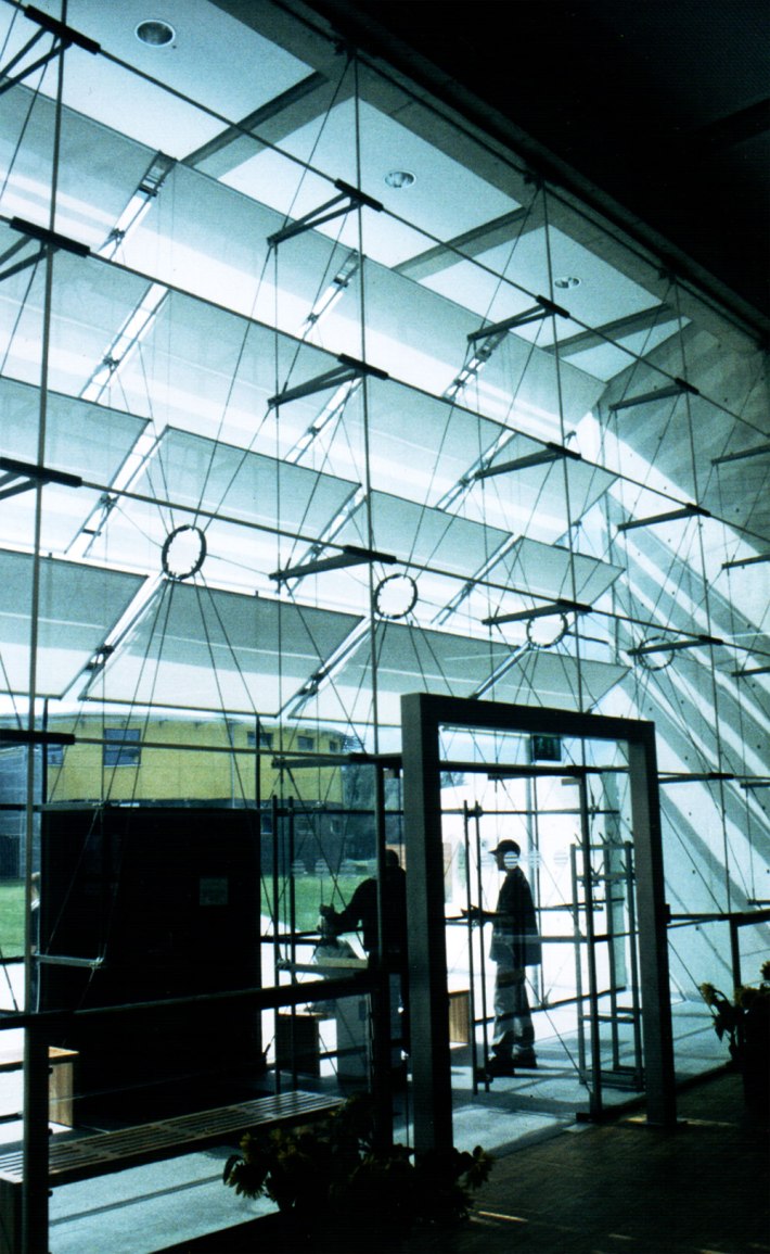 Eingangsfassafe Gebaude fur Natur und Ingenieurwissen-schaften, FH Achen-Abt.Julich 07